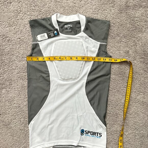 SPORTS UNLIMITED | Diamond Shield Youth Baseball Sternum Guard Shirt | Size: L - Picture 4 of 7